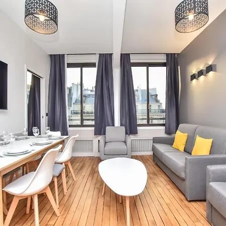 Authentic - 2br 8p - Near Opera Garnier Apartment *